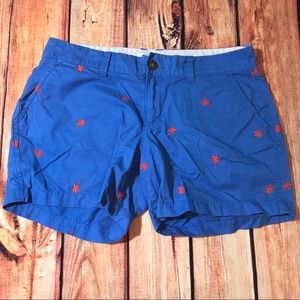 FIRM Old Navy Embroidered Palm Trees Short, size 6